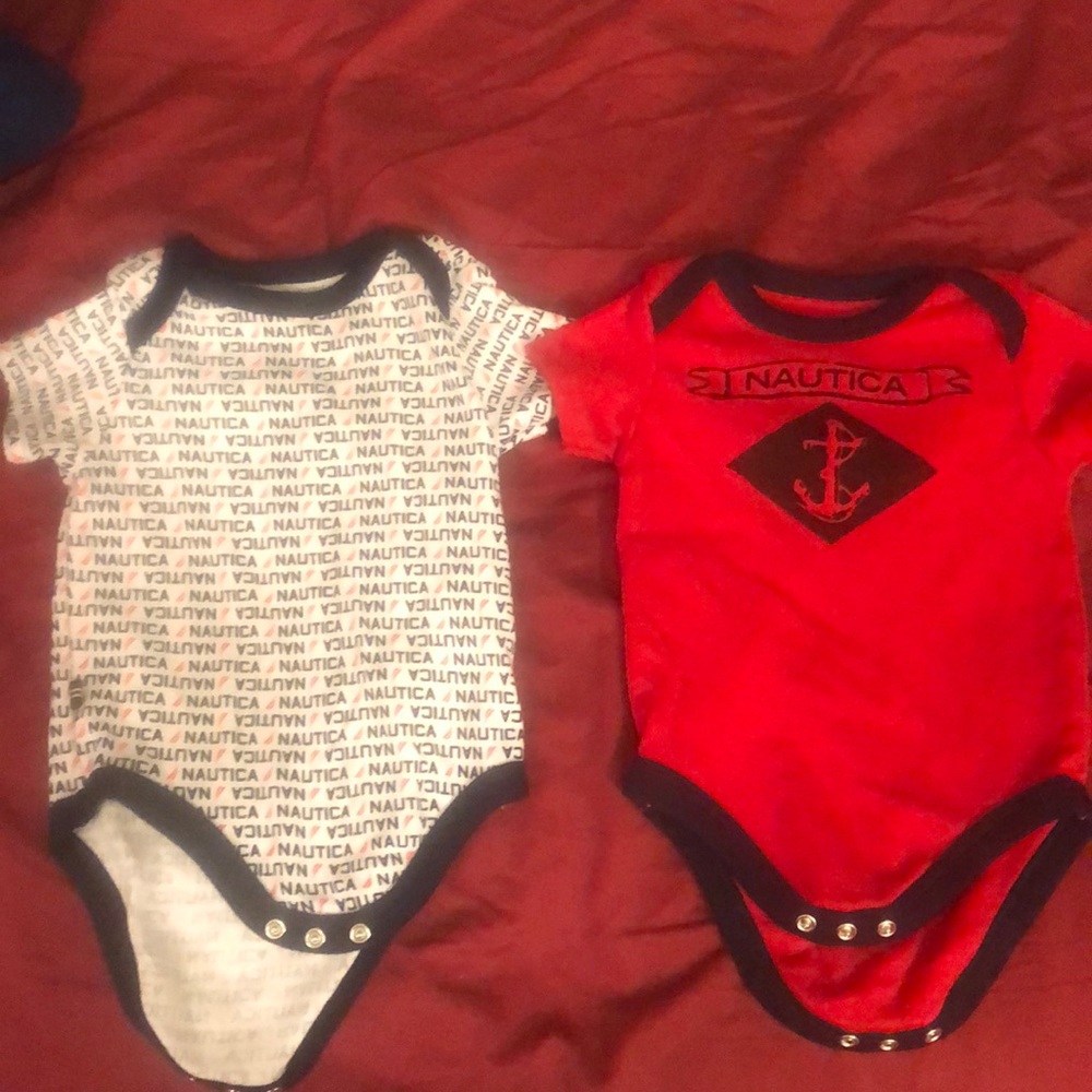 3-6 Month Nautica one piece baby boy